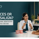 braces and Invisalign